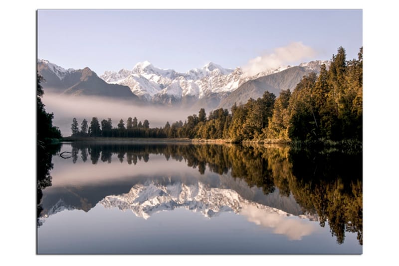 Canvas  New Zealand - 90x120cm - Billeder på lærred