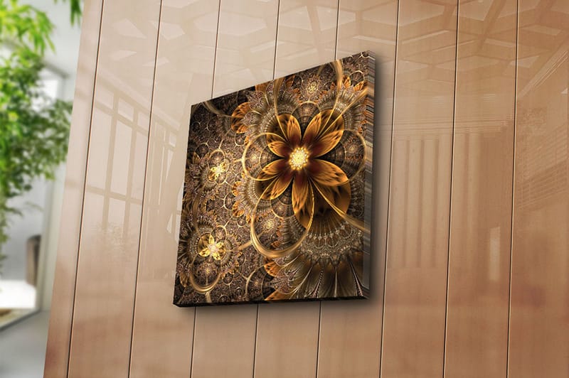 Canvas Scenic Flerfarvet - 44x54 cm - Boligtilbehør - Billeder & kunst - Billeder på lærred
