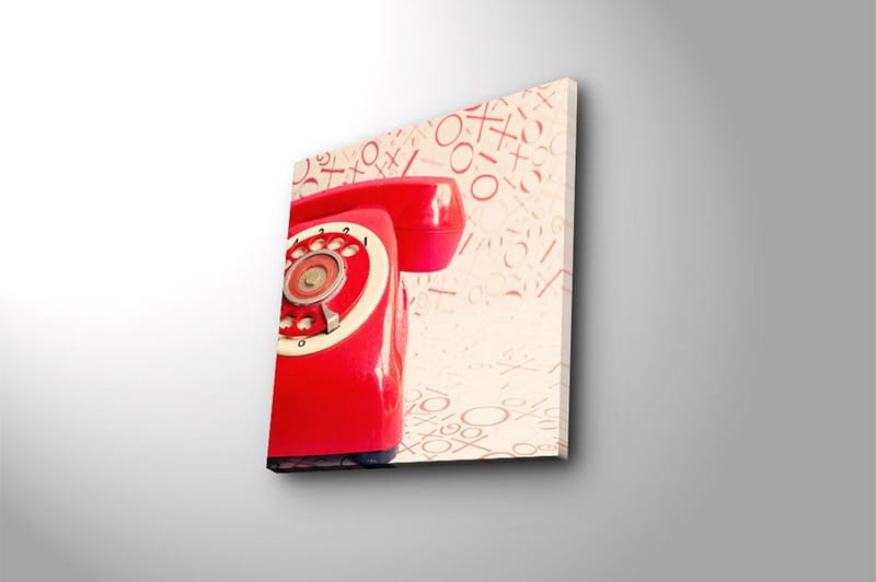 Canvas Scenic Flerfarvet - 44x54 cm - Boligtilbehør - Billeder & kunst - Billeder på lærred