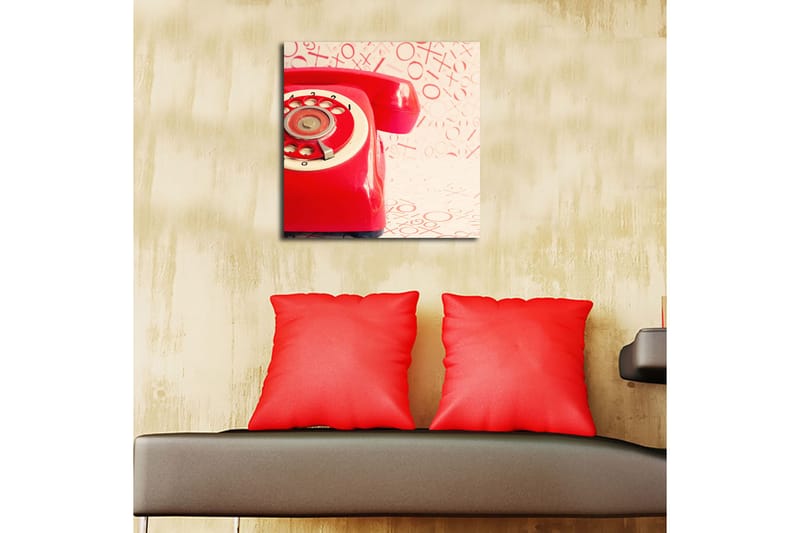 Canvas Scenic Flerfarvet - 44x54 cm - Boligtilbehør - Billeder & kunst - Billeder på lærred