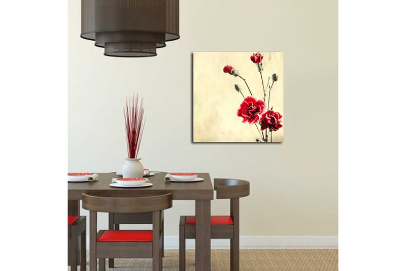 Canvas Scenic Flerfarvet - 44x54 cm - Boligtilbehør - Billeder & kunst - Billeder på lærred