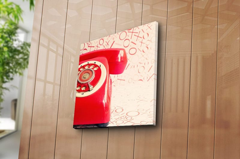 Canvas Scenic Flerfarvet - 44x54 cm - Boligtilbehør - Billeder & kunst - Billeder på lærred