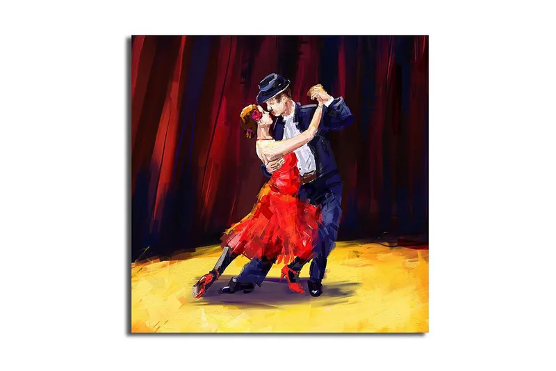 Canvas Scenic Flerfarvet, 44x54 cm