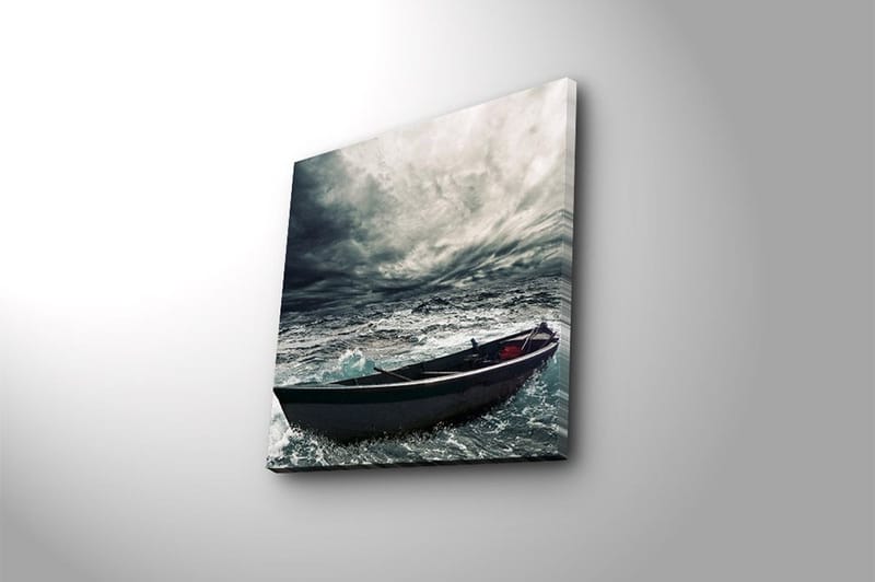 Canvas Scenic Flerfarvet - 44x54 cm - Boligtilbehør - Billeder & kunst - Billeder på lærred