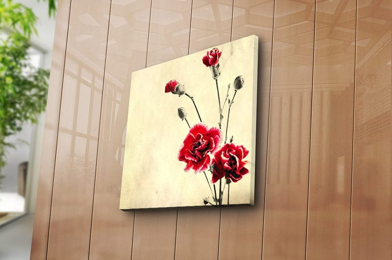 Canvas Scenic Flerfarvet - 44x54 cm - Boligtilbehør - Billeder & kunst - Billeder på lærred