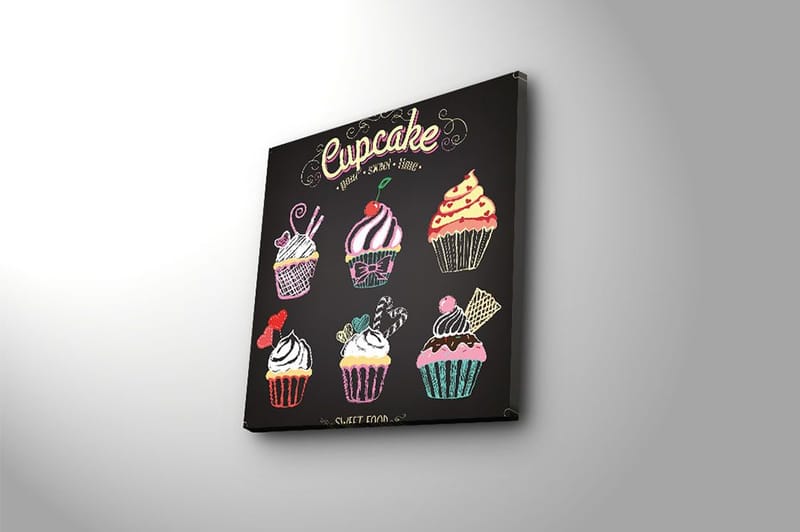 Canvas Scenic Nautical Multicolored - 44x54 cm - Boligtilbehør - Billeder & kunst - Billeder på lærred