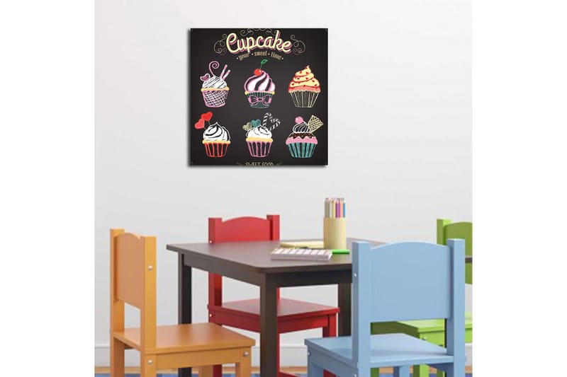 Canvas Scenic Nautical Multicolored - 44x54 cm - Boligtilbehør - Billeder & kunst - Billeder på lærred