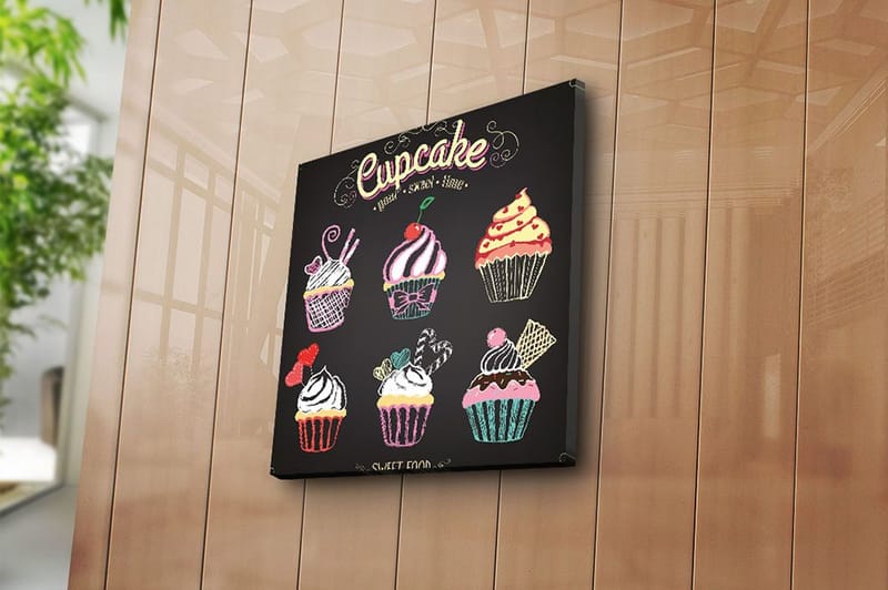 Canvas Scenic Nautical Multicolored - 44x54 cm - Boligtilbehør - Billeder & kunst - Billeder på lærred