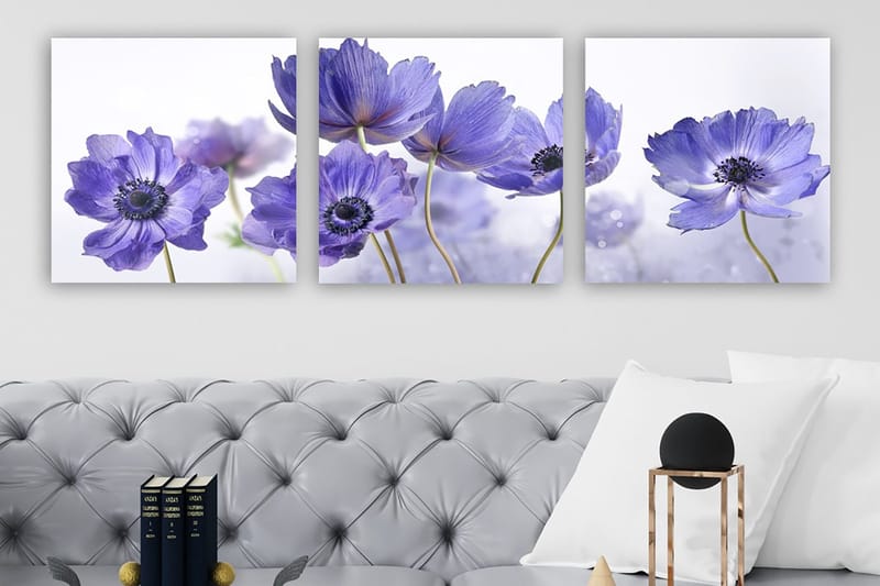 Canvas VP Italien 3 stk Flerfarvet, 33x03 cm