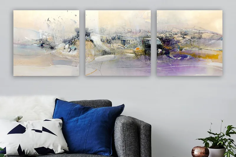 Canvas VP Italien 3 stk Flerfarvet, 33x03 cm