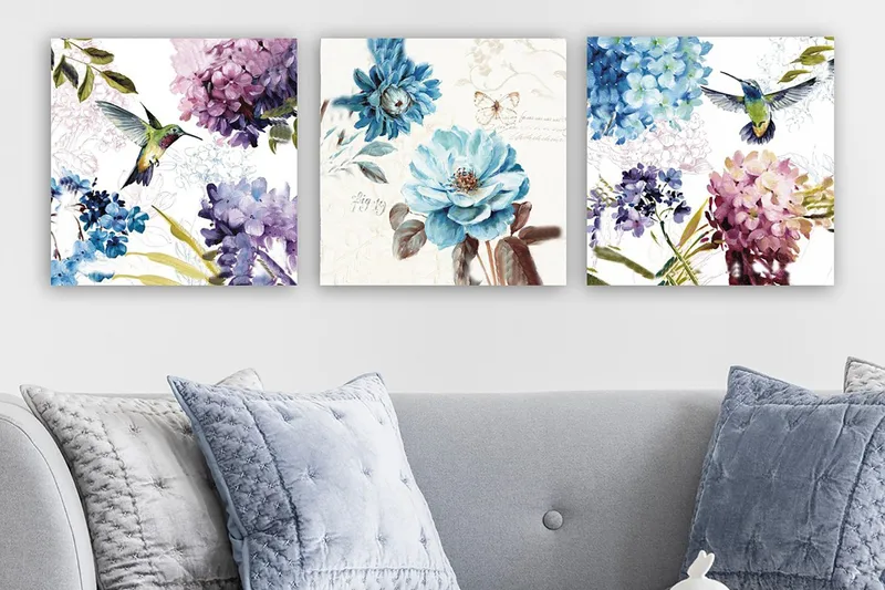 Canvas VP Italien 3 stk Flerfarvet, 33x03 cm