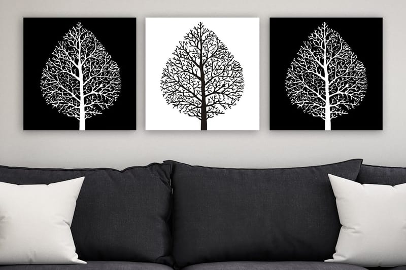 Canvas VP Italien 3 stk Flerfarvet, 33x03 cm