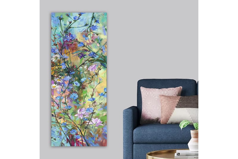 Canvasbillede DKY Abstract & Fractals Flerfarvet - 50x120 cm - Boligtilbehør - Billeder & kunst - Billeder på lærred