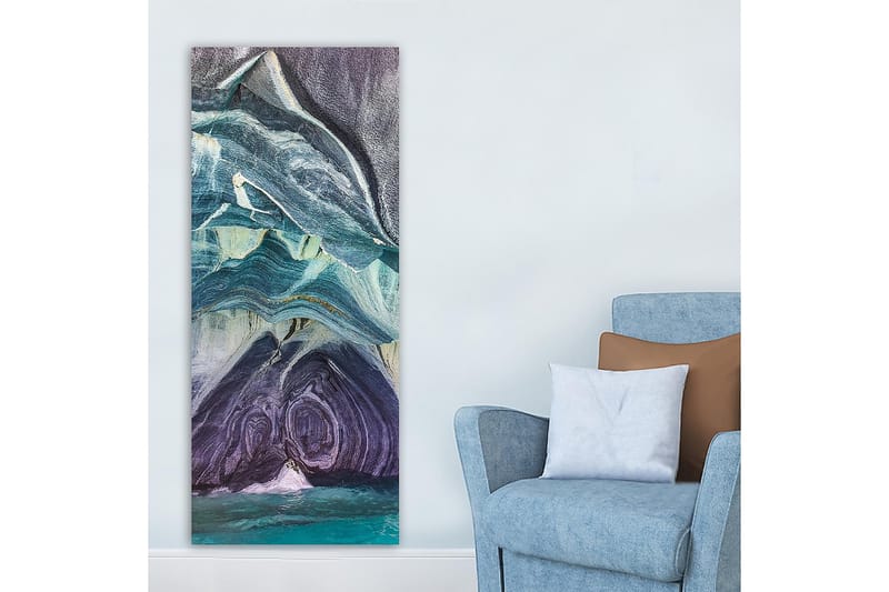 Canvasbillede DKY Abstract & Fractals Flerfarvet - 50x120 cm - Boligtilbehør - Billeder & kunst - Billeder på lærred