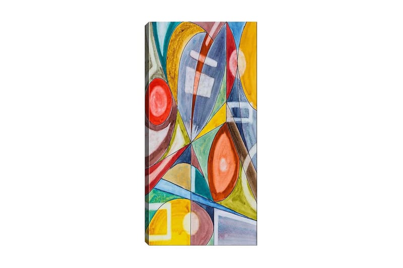 Canvasbillede DKY Abstract & Fractals Flerfarvet - 50x120 cm - Boligtilbehør - Billeder & kunst - Billeder på lærred