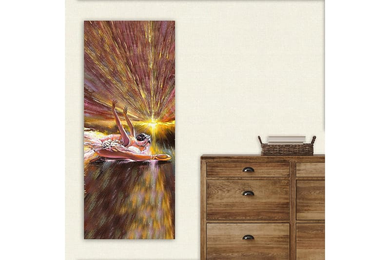 Canvasbillede DKY Abstract & Fractals Flerfarvet - 50x120 cm - Boligtilbehør - Billeder & kunst - Billeder på lærred