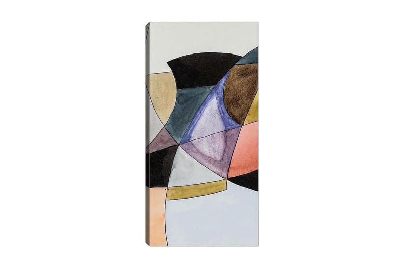 Canvasbillede DKY Abstract & Fractals Flerfarvet - 50x120 cm - Boligtilbehør - Billeder & kunst - Billeder på lærred