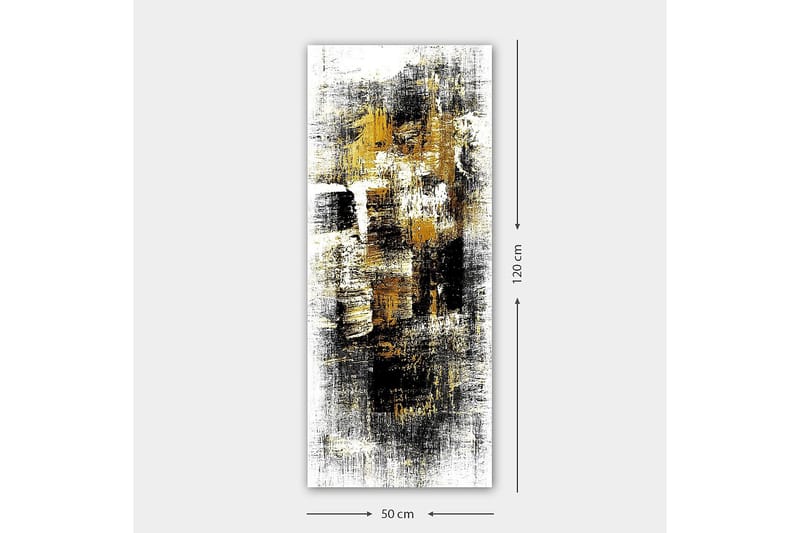 Canvasbillede DKY Abstract & Fractals Flerfarvet - 50x120 cm - Boligtilbehør - Billeder & kunst - Billeder på lærred