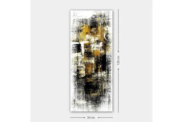 Canvasbillede DKY Abstract & Fractals Flerfarvet - 50x120 cm - Boligtilbehør - Billeder & kunst - Billeder på lærred