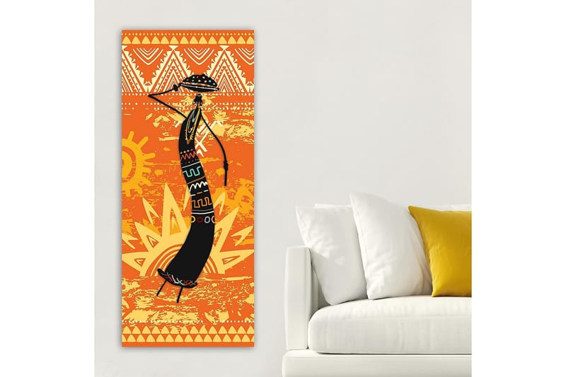 Canvasbillede DKY Abstract & Fractals Flerfarvet - 50x120 cm - Boligtilbehør - Billeder & kunst - Billeder på lærred