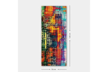 Canvasbillede DKY Abstract & Fractals Flerfarvet - 50x120 cm - Boligtilbehør - Billeder & kunst - Billeder på lærred