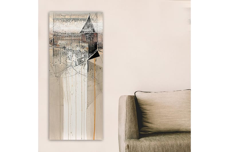 Canvasbillede DKY Abstract & Fractals Flerfarvet - 50x120 cm - Boligtilbehør - Billeder & kunst - Billeder på lærred