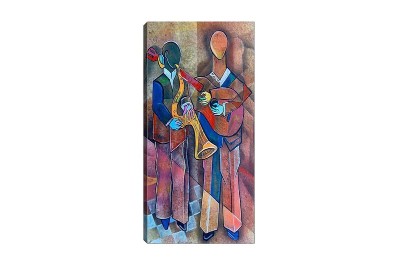 Canvasbillede DKY Abstract & Fractals Flerfarvet, 50x120 cm