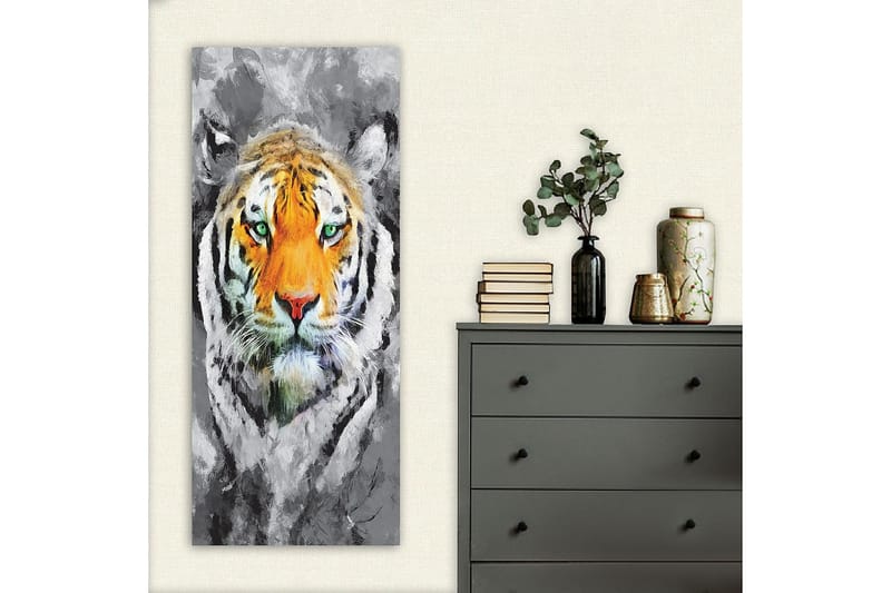 Canvasbillede DKY Animals Flerfarvet - 50x120 cm - Boligtilbehør - Billeder & kunst - Billeder på lærred