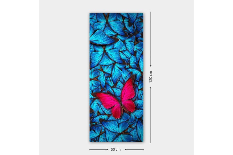 Canvasbillede DKY Animals Flerfarvet - 50x120 cm - Boligtilbehør - Billeder & kunst - Billeder på lærred