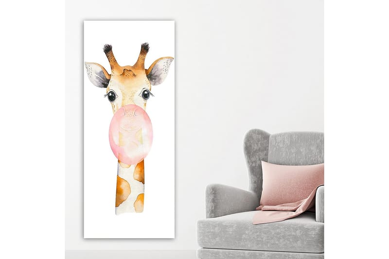 Canvasbillede DKY Animals Flerfarvet - 50x120 cm - Boligtilbehør - Billeder & kunst - Billeder på lærred