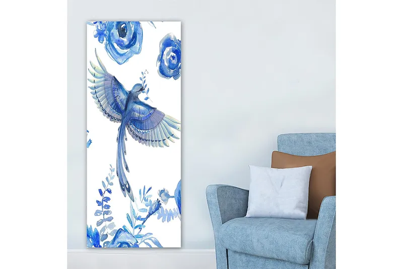 Canvasbillede DKY Animals Flerfarvet - 50x120 cm - Boligtilbehør - Billeder & kunst - Billeder på lærred