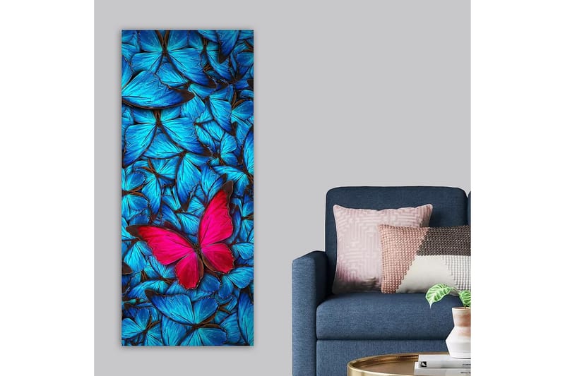 Canvasbillede DKY Animals Flerfarvet - 50x120 cm - Boligtilbehør - Billeder & kunst - Billeder på lærred