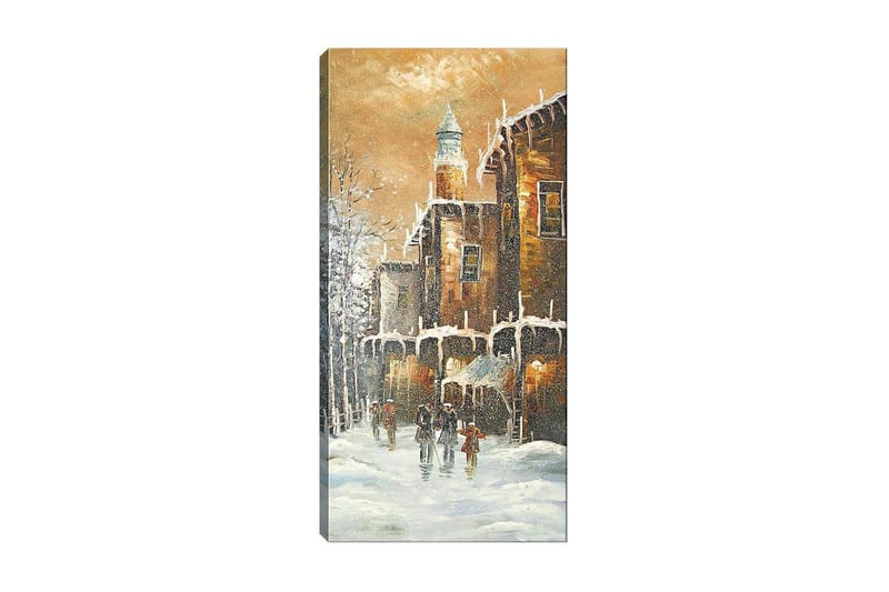 Canvasbillede DKY Buildings & Cityscapes Flerfarvet - 50x120 cm - Boligtilbehør - Billeder & kunst - Billeder på lærred