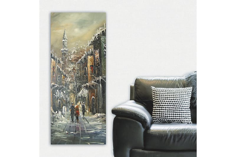 Canvasbillede DKY Buildings & Cityscapes Flerfarvet - 50x120 cm - Boligtilbehør - Billeder & kunst - Billeder på lærred