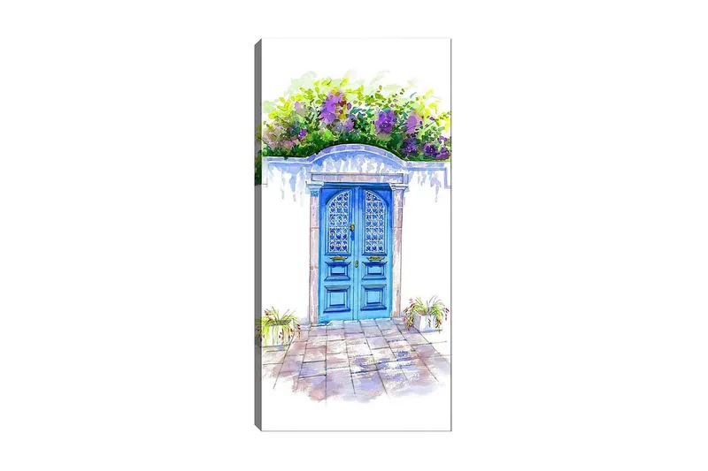 Canvasbillede DKY Buildings & Cityscapes Flerfarvet, 50x120 cm