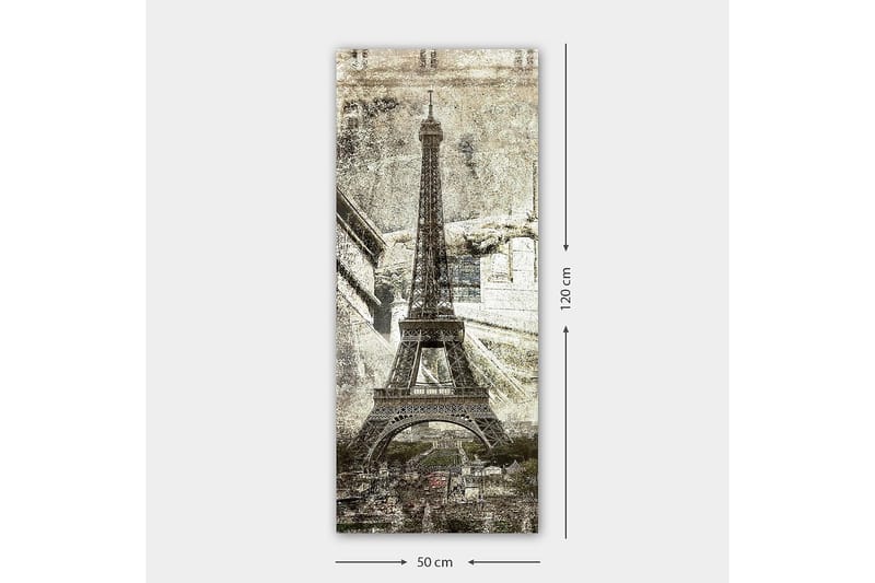 Canvasbillede DKY Cities & Countries Flerfarvet - 50x120 cm - Boligtilbehør - Billeder & kunst - Billeder på lærred