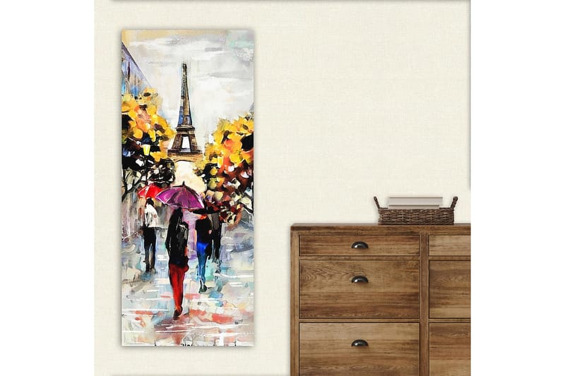 Canvasbillede DKY Cities & Countries Flerfarvet - 50x120 cm - Boligtilbehør - Billeder & kunst - Billeder på lærred