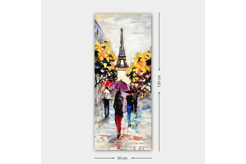 Canvasbillede DKY Cities & Countries Flerfarvet - 50x120 cm - Boligtilbehør - Billeder & kunst - Billeder på lærred