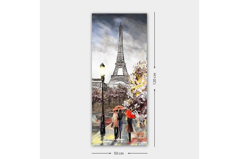 Canvasbillede DKY Cities & Countries Flerfarvet - 50x120 cm - Boligtilbehør - Billeder & kunst - Billeder på lærred