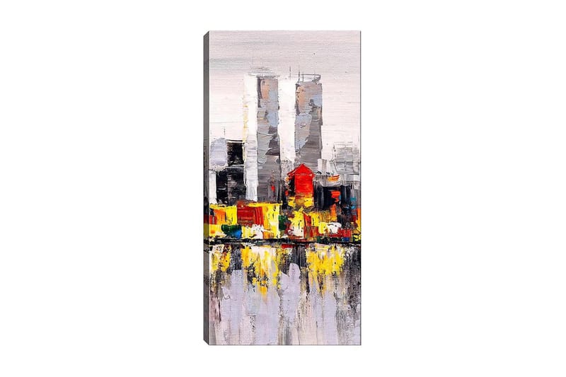 Canvasbillede DKY Cities & Countries Flerfarvet, 50x120 cm