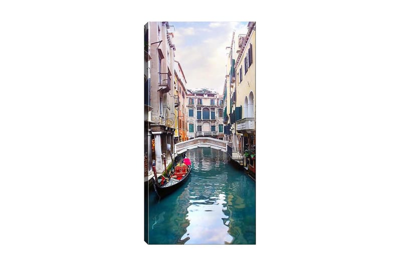 Canvasbillede DKY Cities & Countries Flerfarvet, 50x120 cm
