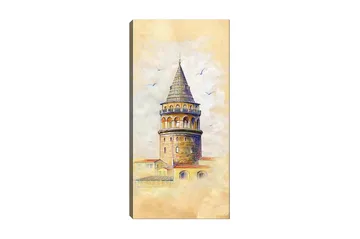 Canvasbillede DKY Cities & Countries Flerfarvet - 50x120 cm - Boligtilbehør - Billeder & kunst - Billeder på lærred
