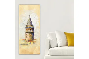Canvasbillede DKY Cities & Countries Flerfarvet - 50x120 cm - Boligtilbehør - Billeder & kunst - Billeder på lærred
