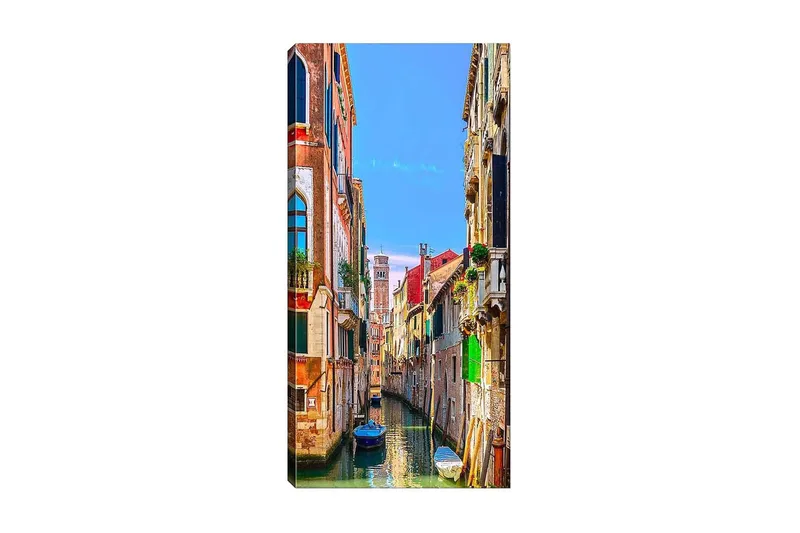 Canvasbillede DKY Cities & Countries Flerfarvet, 50x120 cm