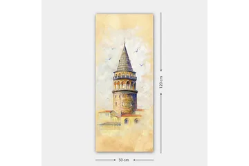 Canvasbillede DKY Cities & Countries Flerfarvet - 50x120 cm - Boligtilbehør - Billeder & kunst - Billeder på lærred