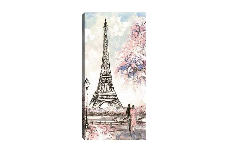 Canvasbillede DKY Cities & Countries Flerfarvet, 50x120 cm