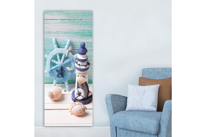 Canvasbillede DKY Entertainment Flerfarvet - 50x120 cm - Boligtilbehør - Billeder & kunst - Billeder på lærred