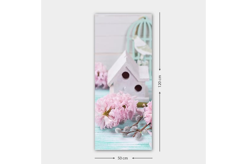 Canvasbillede DKY Floral & Botanical Flerfarvet - 50x120 cm - Boligtilbehør - Billeder & kunst - Billeder på lærred