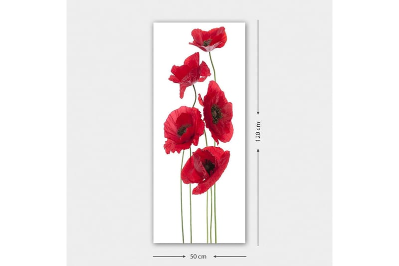 Canvasbillede DKY Floral & Botanical Flerfarvet - 50x120 cm - Boligtilbehør - Billeder & kunst - Billeder på lærred