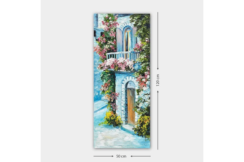 Canvasbillede DKY Floral & Botanical Flerfarvet - 50x120 cm - Boligtilbehør - Billeder & kunst - Billeder på lærred